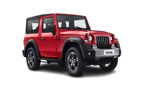 Rent a New Mahindra Thar Convertible for an adventurous ride in Goa. Book now for self-drive car rental in Goa Airport!