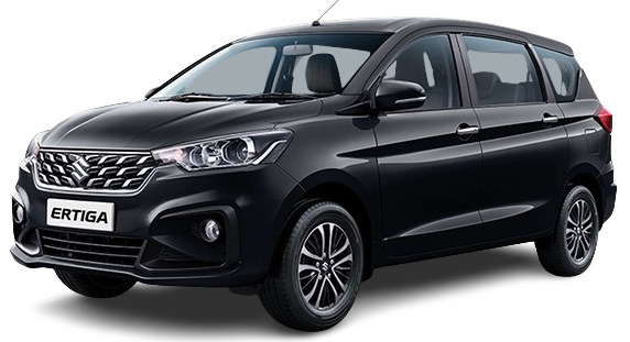 Transparent Rent a Maruti Suzuki Ertiga for a family-friendly ride. Affordable self-drive car rental at Dabolim Airport Goa!
