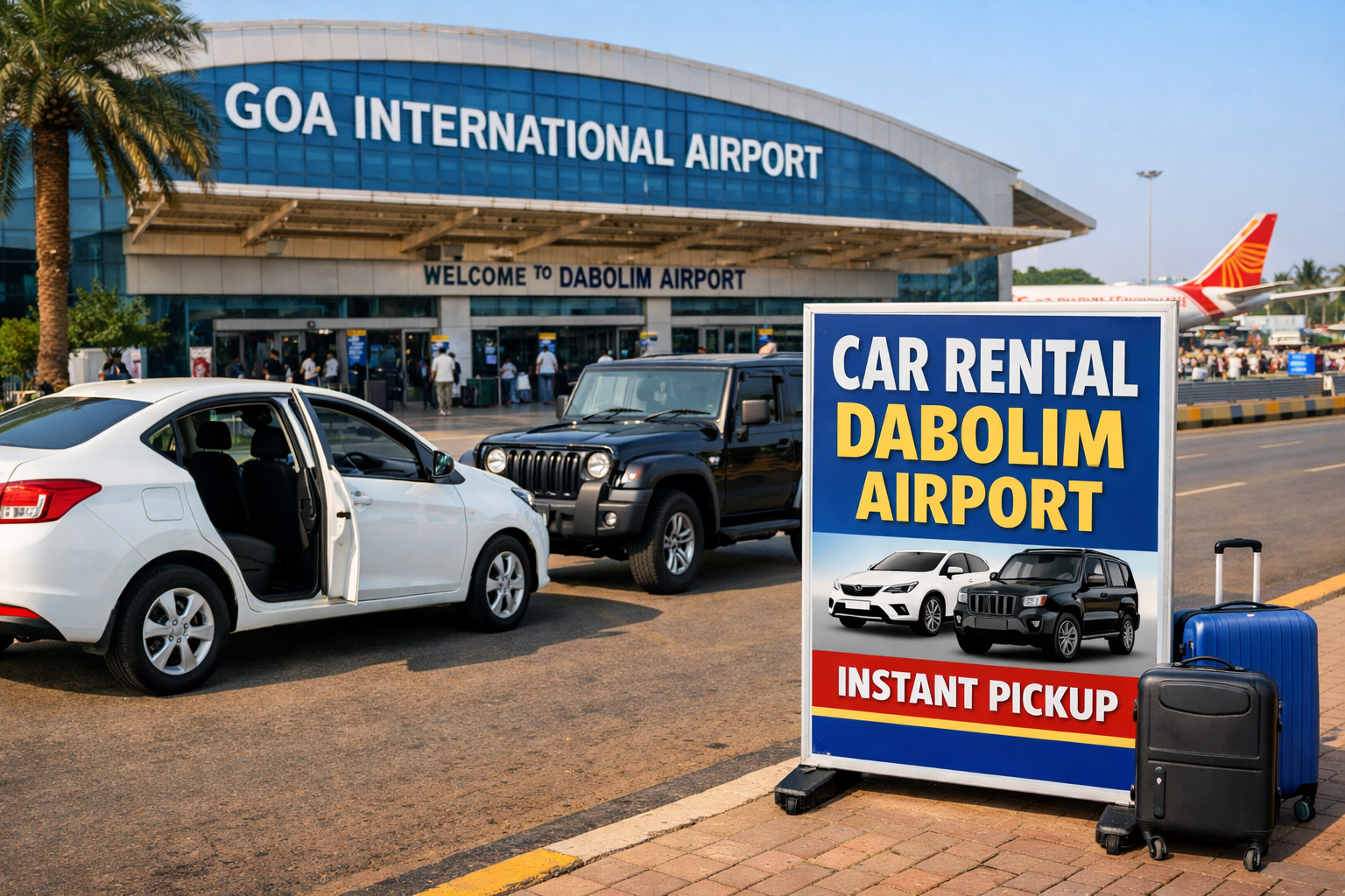 Book a Car Rental Dabolim Airport